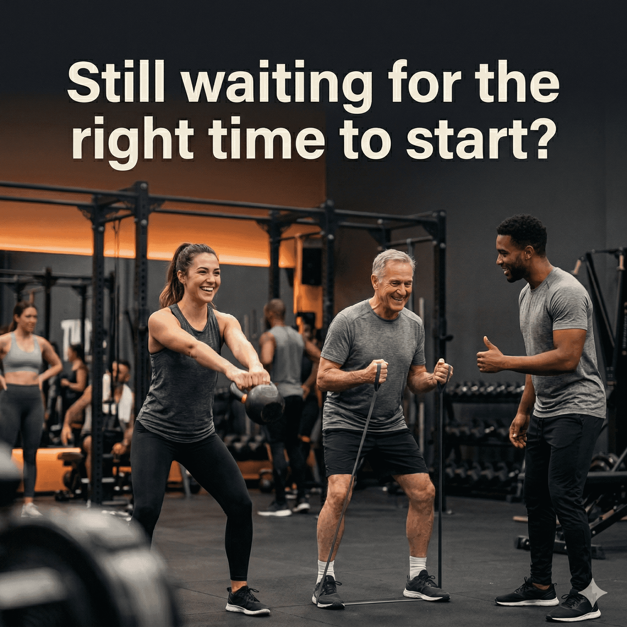 Example Meta ad creative: gym trial membership offer